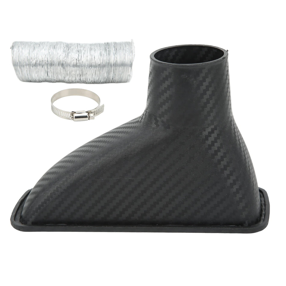 Car Air Duct Front Bumper Cooling Intake Pipe Made of ABS, Universal Replacement