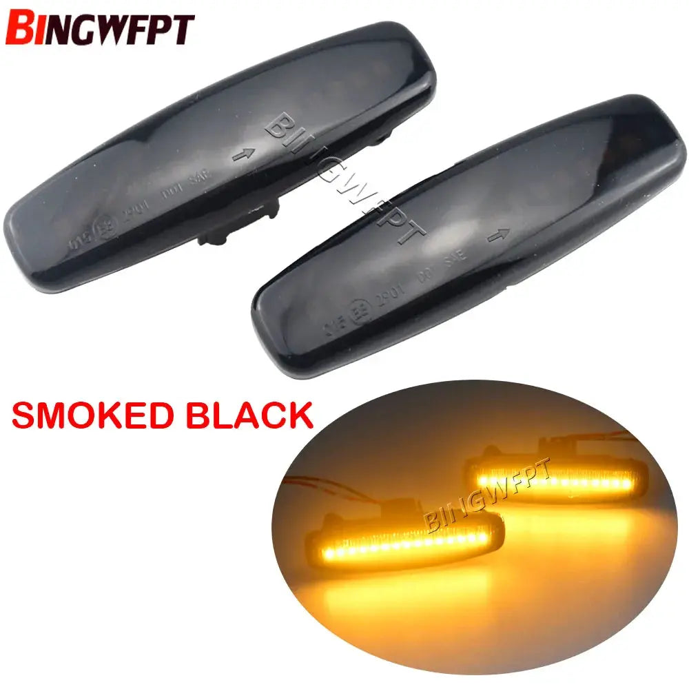 2x Dynamic LED Car Side Marker Lights Repeater Signal Lights For Infiniti EX35 EX37 FX30d FX35 FX37 FX50 G25 G35 G37 JX35 M25 by InterCyprus Trading Ltd