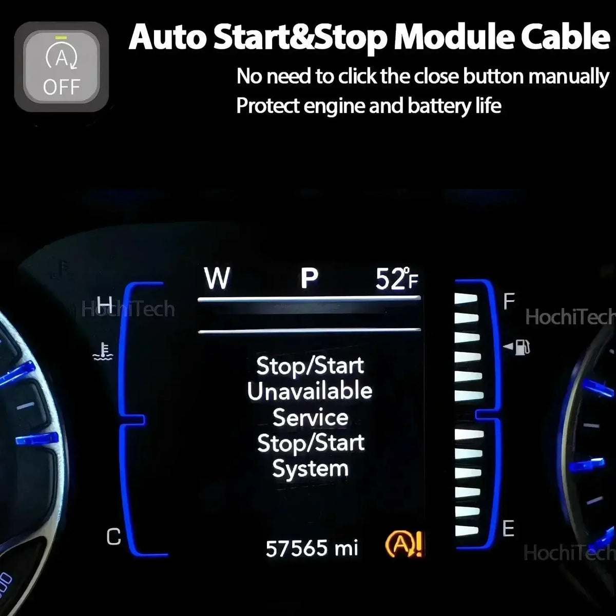 For Volkswagen VW Golf MK8 Golf8 2020-2027 Automatic Stop Start Engine System Off Cable Plug and Play Eliminator by InterCyprus Trading Ltd