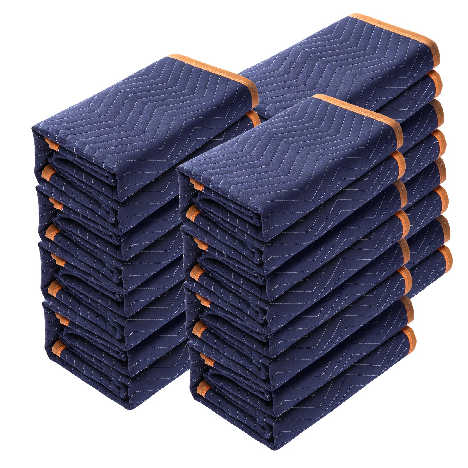 SucceBuy 80x72 Moving Blankets 12 Pack &ndash; Heavy Duty