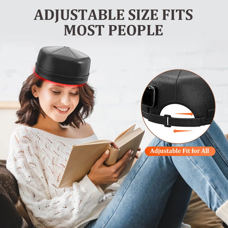 Wireless Hair Growth Laser Cap &ndash; Infrared Light Therapy