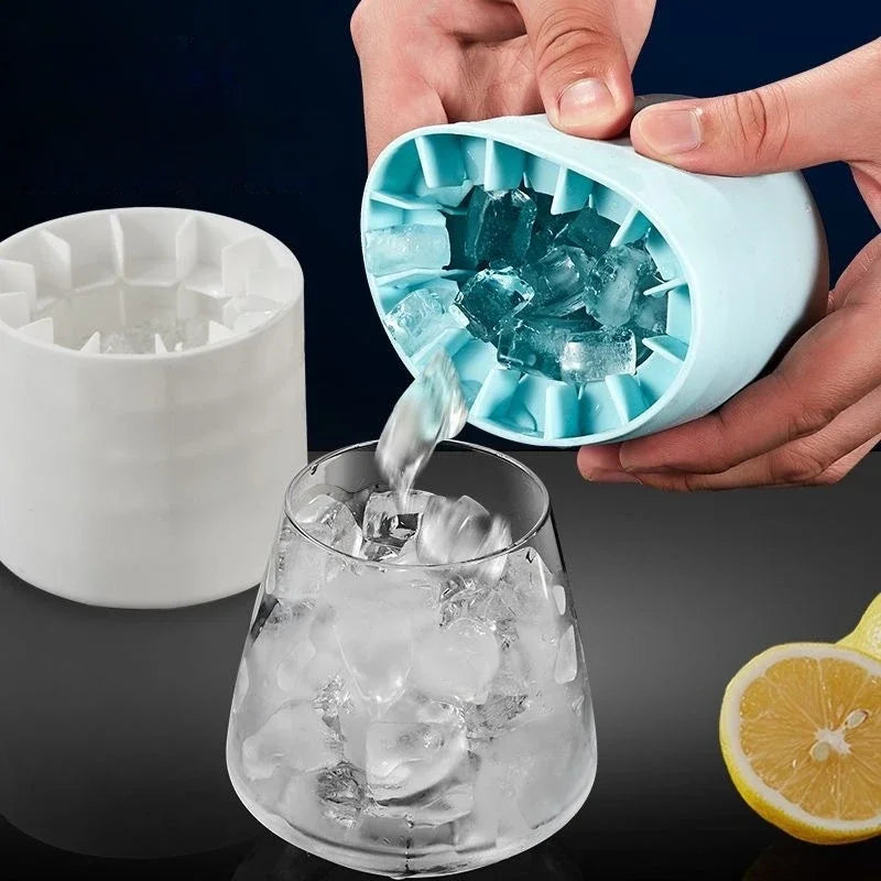 Ice Bucket Cup Mold &ndash; Creative Silicone Ice Maker