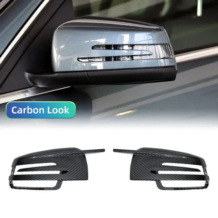 For Mercedes-Benz A B C E S CLA GLA GLK Class W176 W246 W212 W204 Sport Style Side Mirror Covers Rearview Mirror Decoration by InterCyprus Trading Ltd