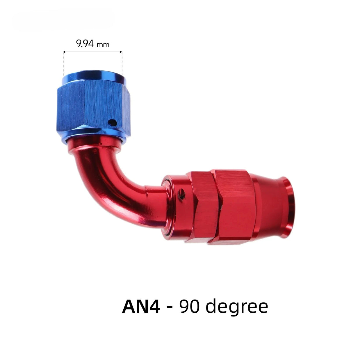 PTFE Swivel Hose End Fitting Kit, AN4/6/8/10, 0-180 Degree Adapter by InterCyprus Trading Ltd