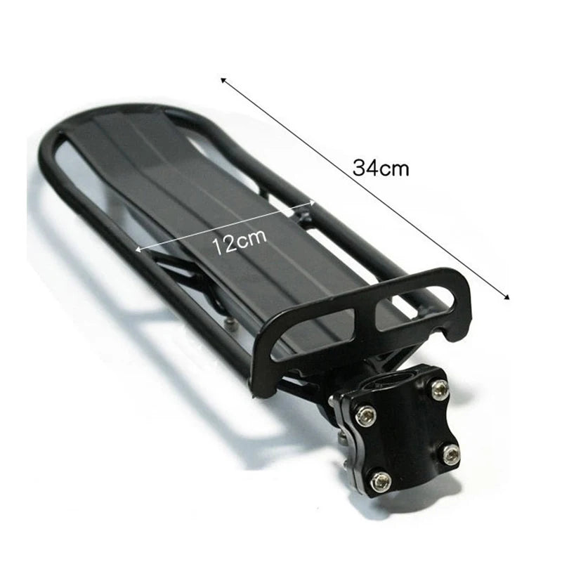 Suport bagaje pentru bicicletă cu capacitate de 30kg, suport de marfă din aliaj de aluminiu pentru bicicletă de munte