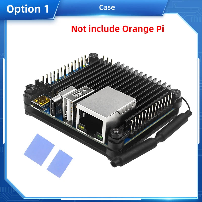 Orange Pi Zero 3 Aluminum Case &ndash; Efficient Passive Cooling Solution Case