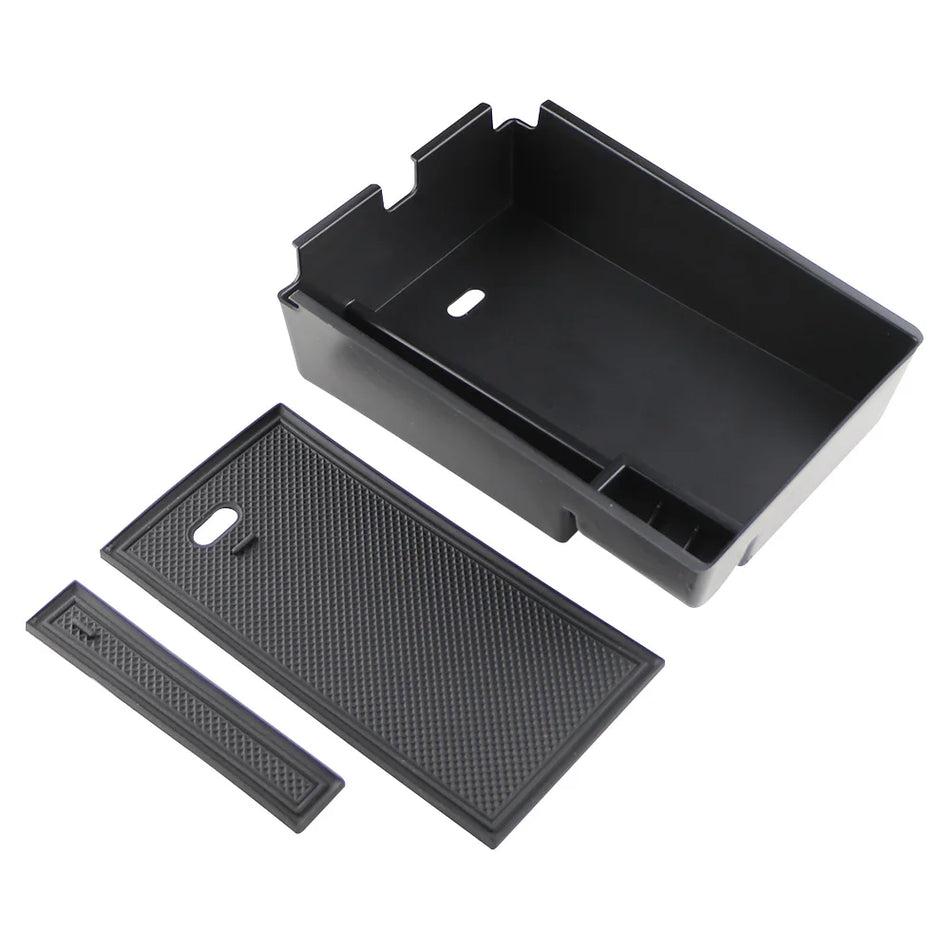 Center Console Organizer Tray for Kia Sportage NQ5 Hybrid LHD ABS Plastic Car Interior Accessory