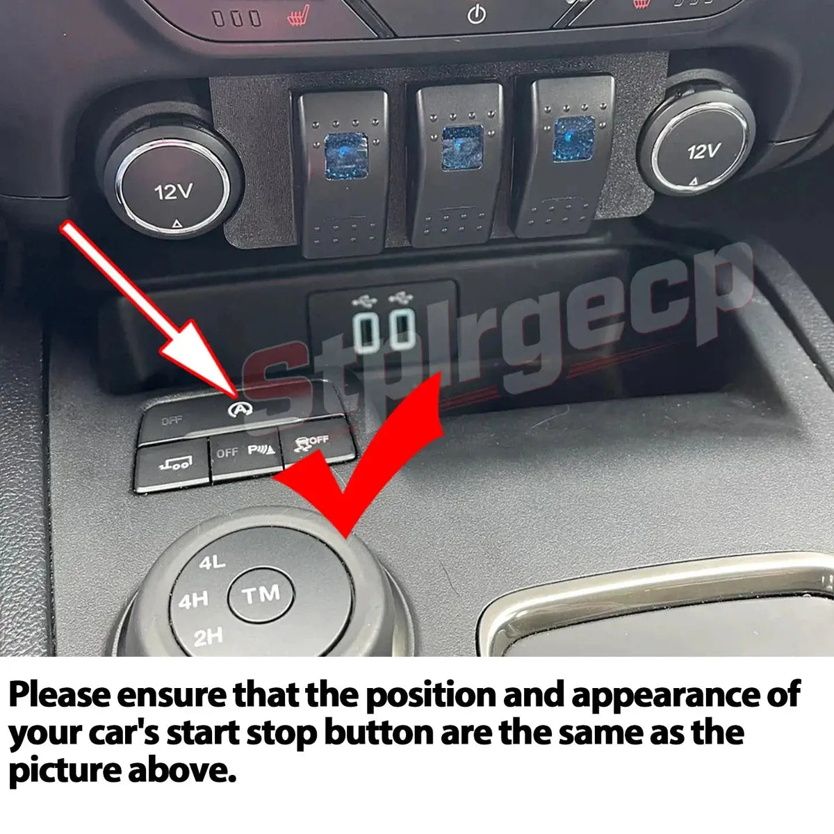 For Ford Ranger P375 RX 2019 2020 2021 2022 2023 Auto Canceller Automatic Stop Start Engine System Eliminator Closer Cable by InterCyprus Trading Ltd