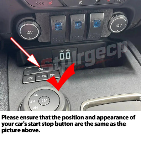 For Ford Ranger P375 RX 2019 2020 2021 2022 2023 Auto Canceller Automatic Stop Start Engine System Eliminator Closer Cable by InterCyprus Trading Ltd