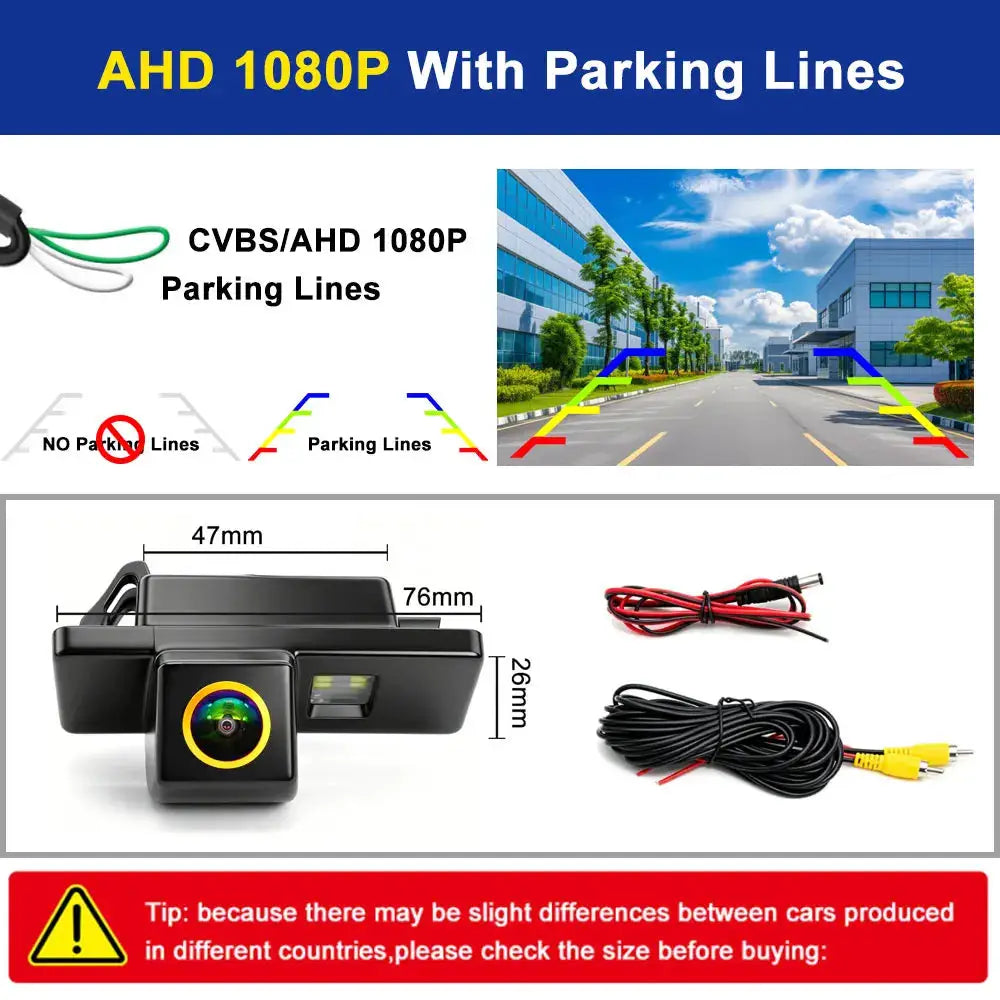 Car Rear View Camera for Peugeot C2 C3 C4 C5 C6 C8 408 308 307cc 301 Peugeot RCZ 307 Cross 2C Hatchback Backup Parking Camera by InterCyprus Trading Ltd