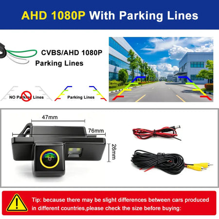 Car Rear View Camera for Peugeot C2 C3 C4 C5 C6 C8 408 308 307cc 301 Peugeot RCZ 307 Cross 2C Hatchback Backup Parking Camera by InterCyprus Trading Ltd