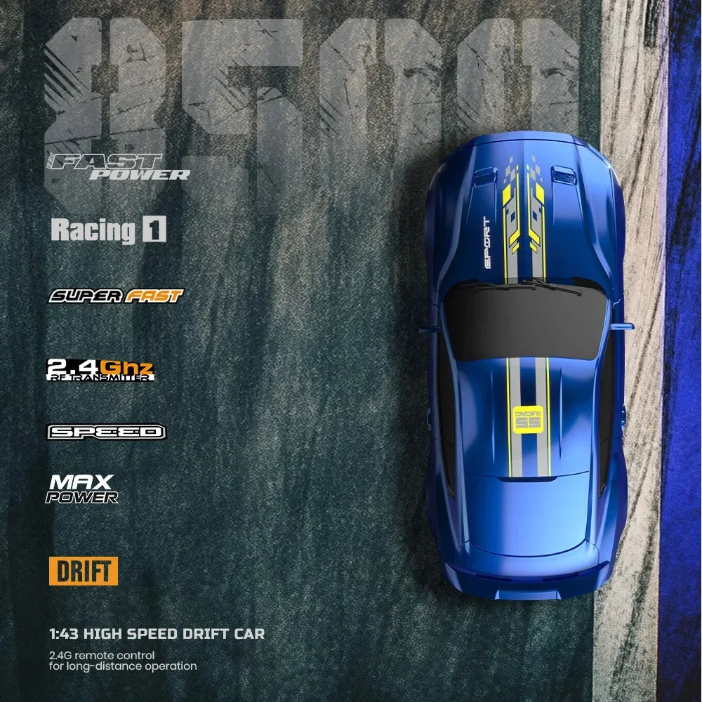 1/43 RC Car 4x4 2.4G Remote Vehicle RTR &ndash; LED Lights