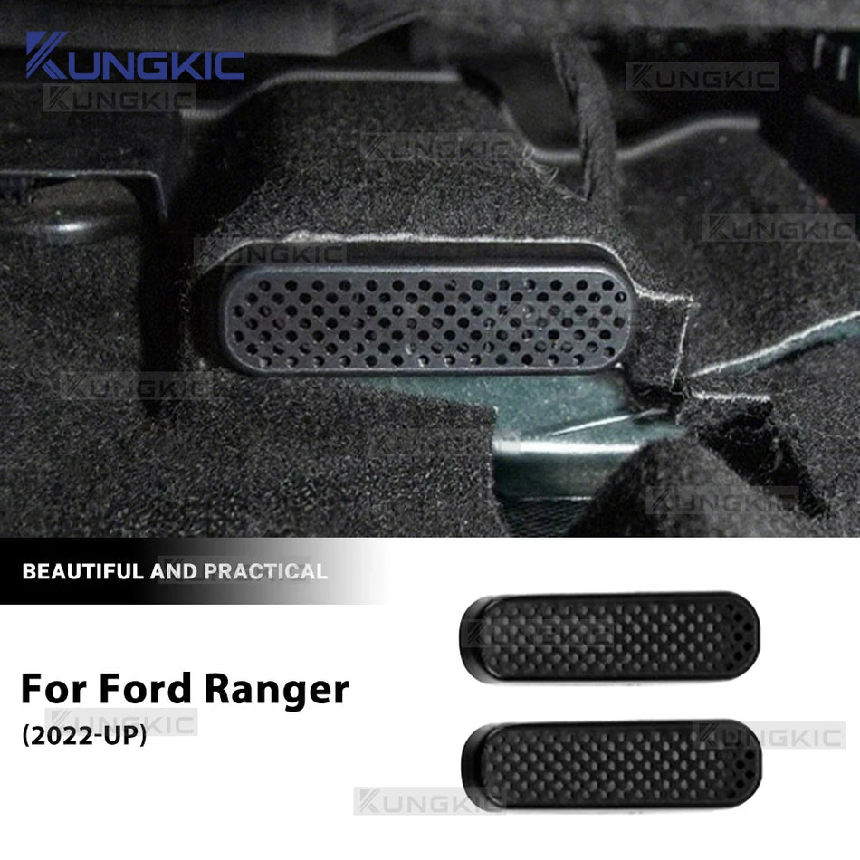 Under Seat AC Vent Outlet Cover For Ford Ranger T9 2022-2025