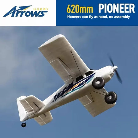 Blue Arrow 620mm Pioneer Fixed-Wing RC Aircraft for Beginners and Enthusiasts