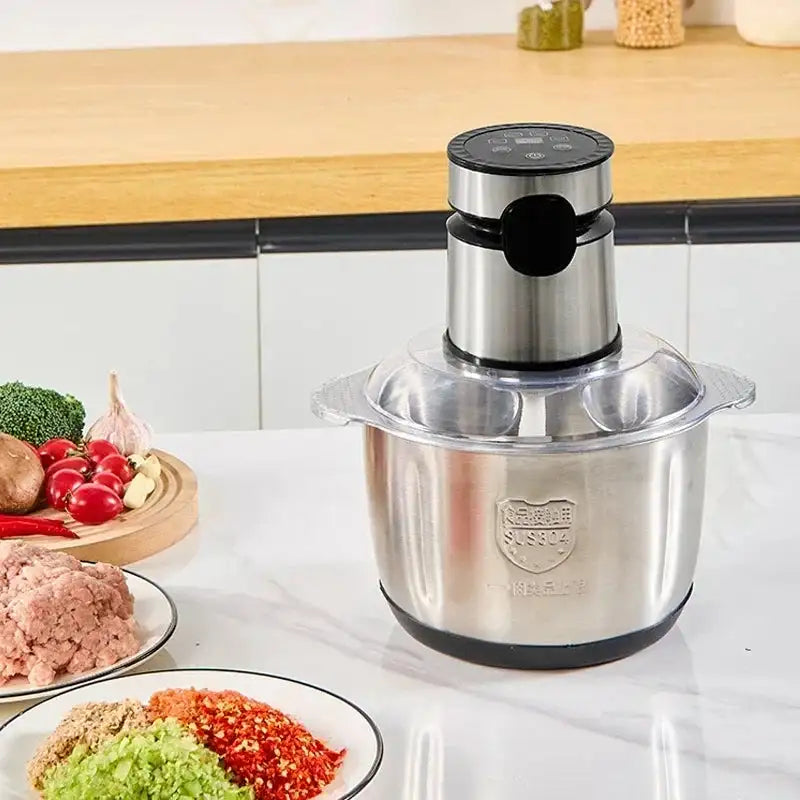 5L Electric Meat Grinder 304 Stainless Steel Multifunction