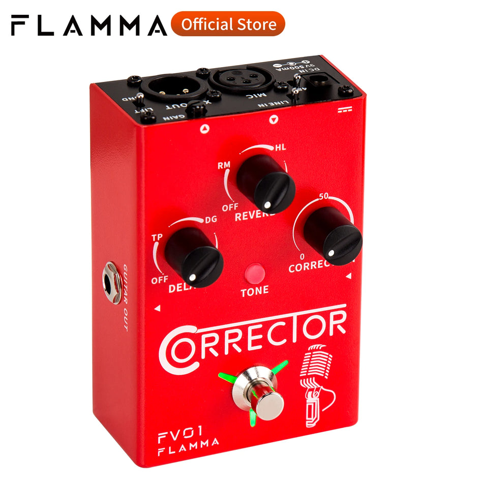 FLAMMA FV01 &ndash; Pitch Correction With Delay Reverb Effects