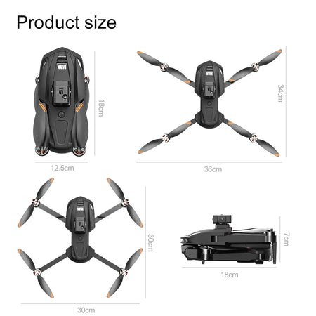 2025 New V168 Max GPS Drone &ndash; 5G 8K Dual Camera FPV