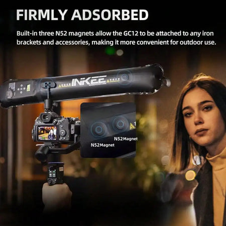 CrownQu Portable Inflatable Fill Light &ndash; Adjustable Bi-Color Lighting for Photography