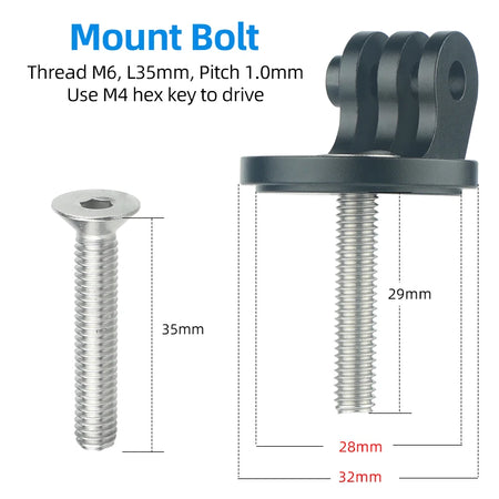 DEEMOUNT Bicycle Mount Stem Cap Stand &ndash; Durable Aluminum Alloy Construction