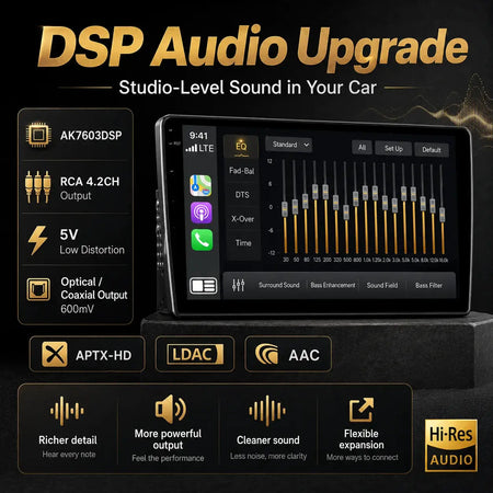 2 Din Android 15 Car Radio With Wireless Carplay For BMW Opel by InterCyprus Trading Ltd