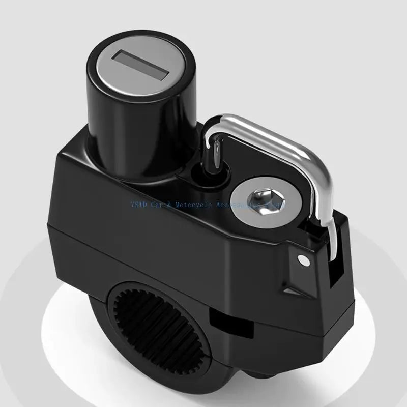 Σετ Κλειδώματος Κράνους Μοτοσυκλέτας Βαρέως Τύπου Αλουμινίου Κράμα Ασφάλειας για Μοτοσυκλέτες