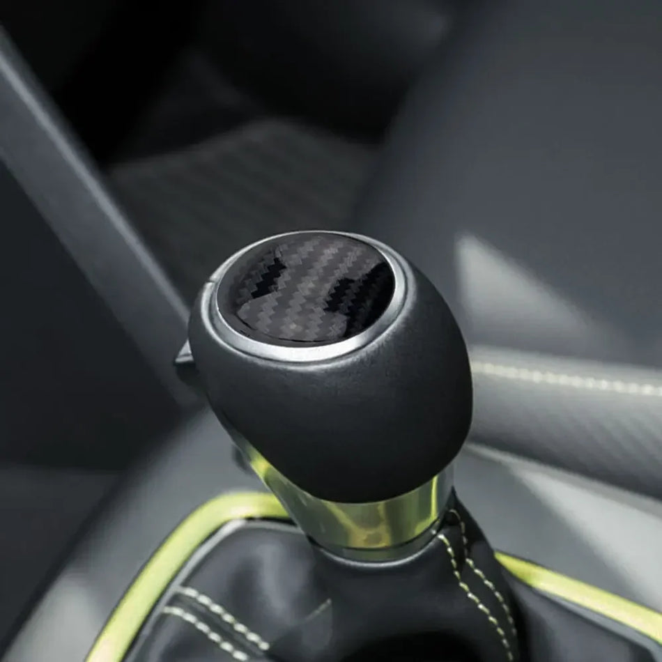 Hyundai Kona Växelspaksknopp Klistermärke, ABS Kolfiberutseende Trimlock