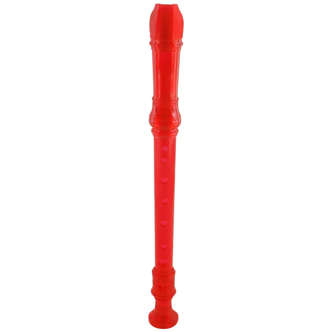 ABS Flute Clarinet Recorder Harp Instrument &ndash; Seven Colors Red