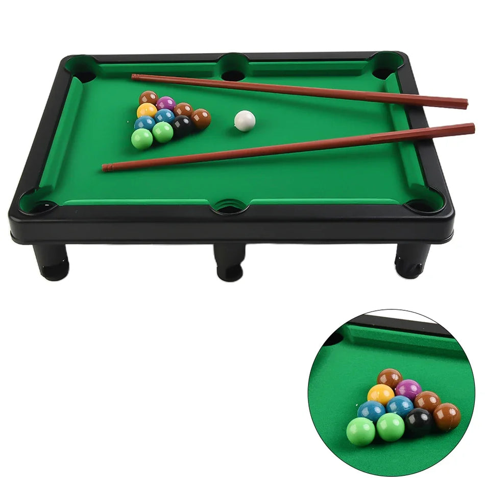 Pool Table Playset Top Game Table &ndash; Portable Family Fun