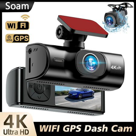 Soam 4K Full HD Dual Dash Camera