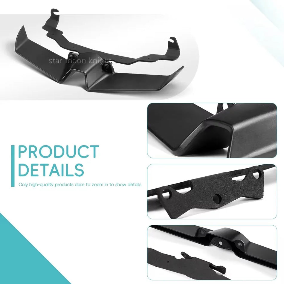 Yamaha MT-10 MT-10 SP Copertura Aletta Anteriore Carenatura, Deflettore Aerodinamico in Plastica ABS