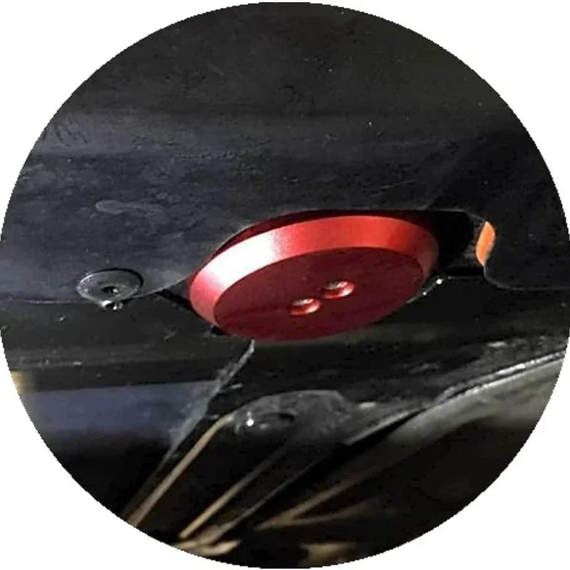 Chevrolet Corvette Lattiakaatopadit Alumiiniseos, Punaiset Kiinnitettävät Nostopisteet C5-C8