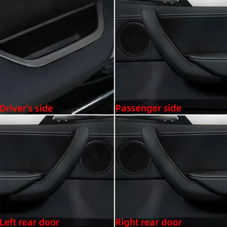 LHD RHD Car Left Right Front Rear Interior Handle Inner Door PanelArmrest Pull Trim Cover For BMW X3 X4 F25 F26 2010-2016 by InterCyprus Trading Ltd