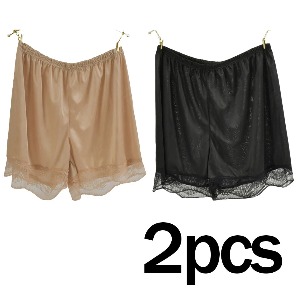 Silk Sleep Shorts Set - Luxurious Comfort &amp; Style for Women