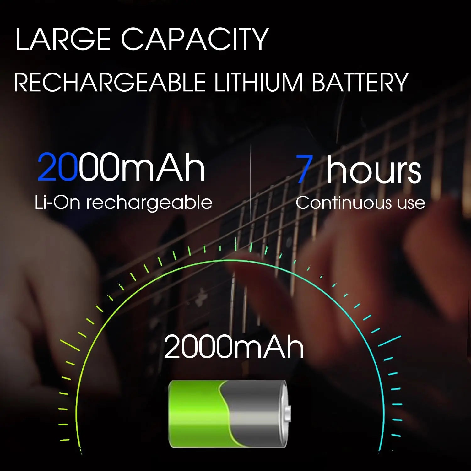 Aroma AG-04 Guitar Amp &ndash; Rechargeable Wireless Mini Amp