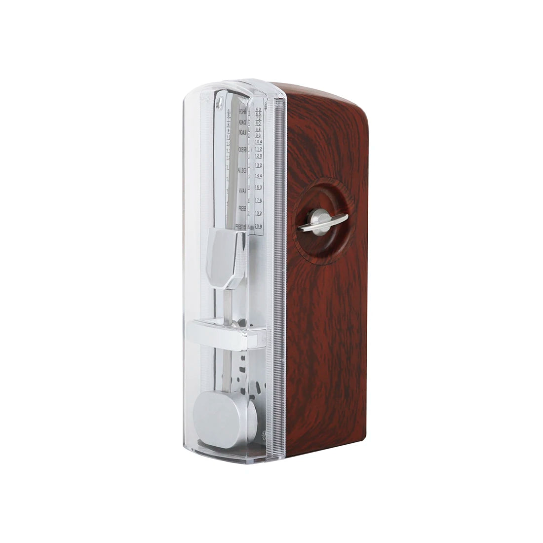 JX-V Metronome &ndash; Portable Mechanical Practice Tool Kit Burgundy