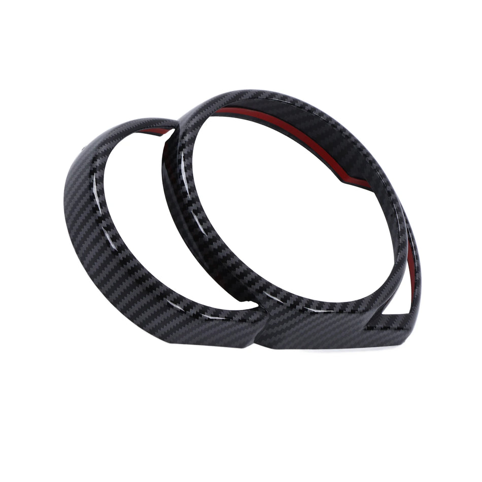 Cadru de Acoperire pentru Panoul de Bord Mini Cooper Hatchback, Stil Fibra de Carbon ABS