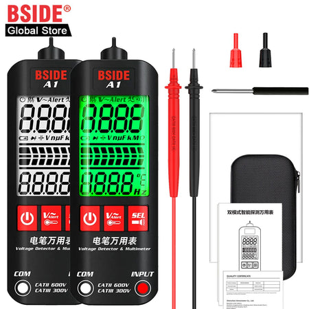BSIDE A1 Voltage Tester Pen Multimeter - Non Contact Live