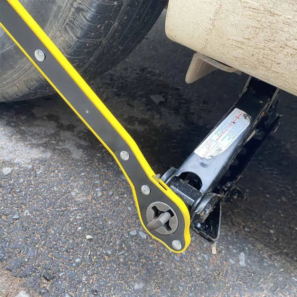 Labor-saving Car Jack Garage Tire Wheel Lug Wrench - Auto Repair Tool