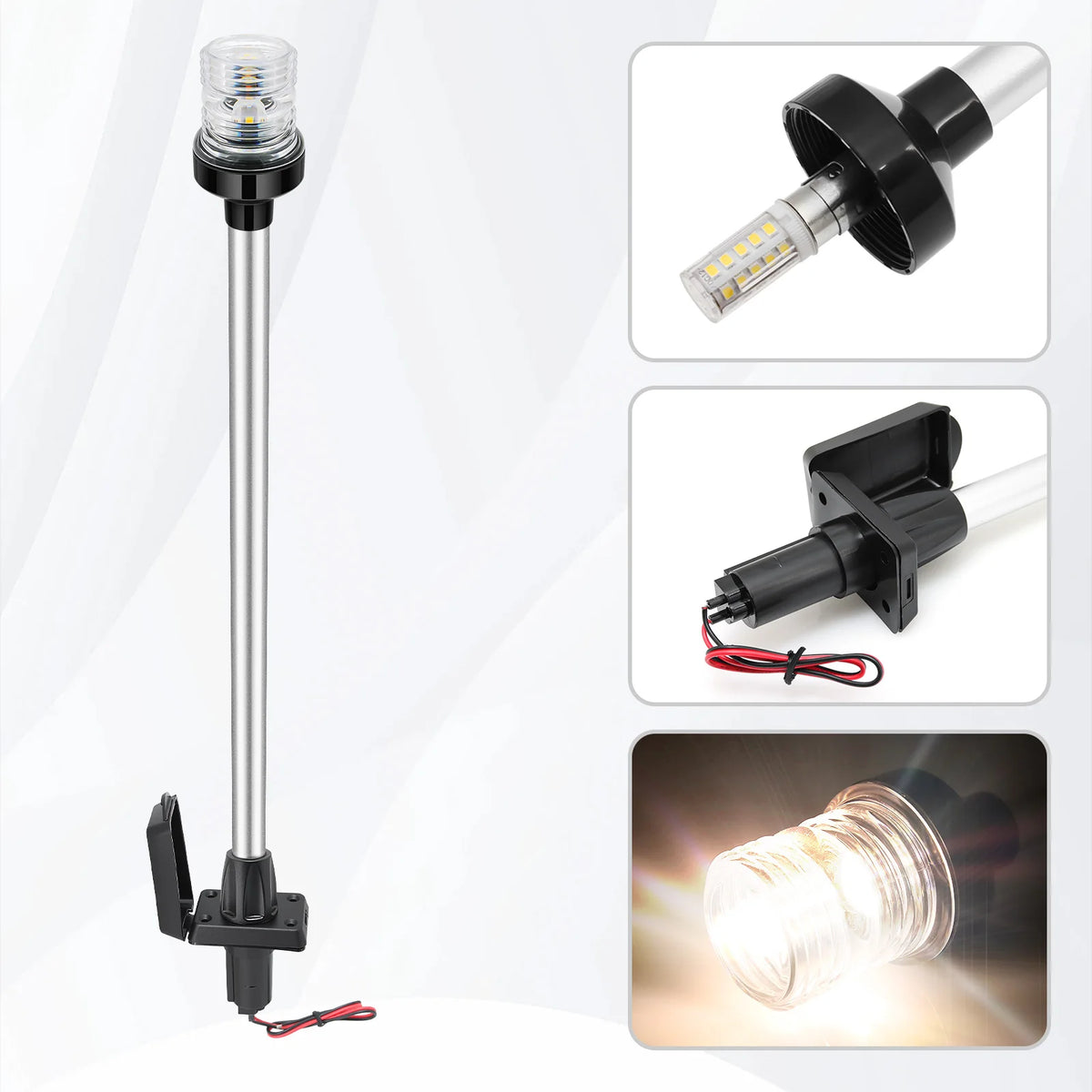 22 Inch Boat Navigation LED Light - Anchor &amp; Marine Safety | MAIMEIMI