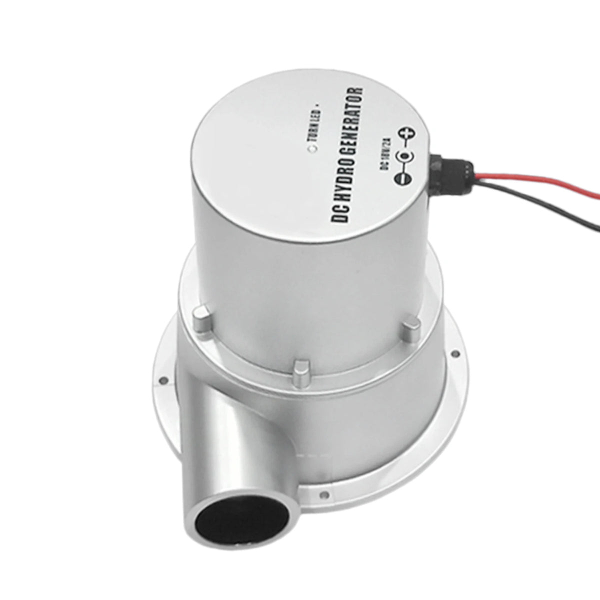 DC18V 2A 36W Small Hydroelectric Generator &ndash; High-Efficiency Brushless Motor Silver / 36W / 18V