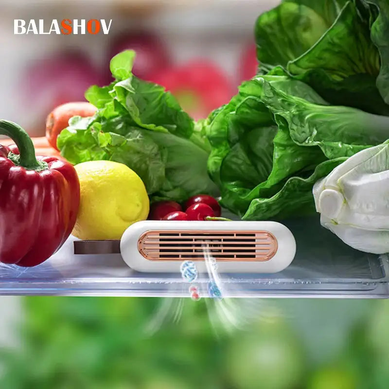 Refrigerator Deodorizer Ozone Sterilizer USB Purifier
