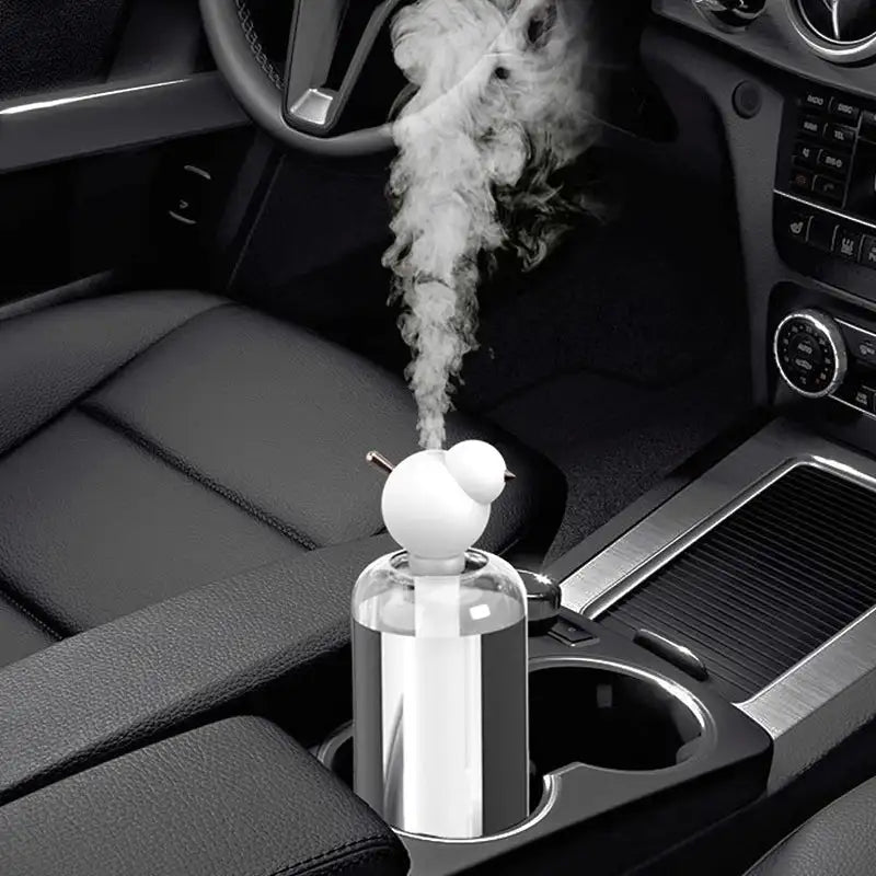 USB Air Humidifier LED Silent Aroma Diffuser For Car