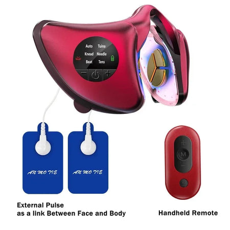 2025 Smart Facial Massager - V Shaped Lift And Tighten Red