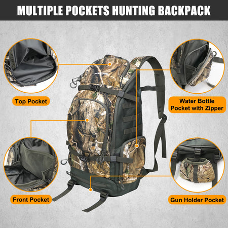 Hunting Waterproof Camo Backpack &ndash; Waterproof And Durable