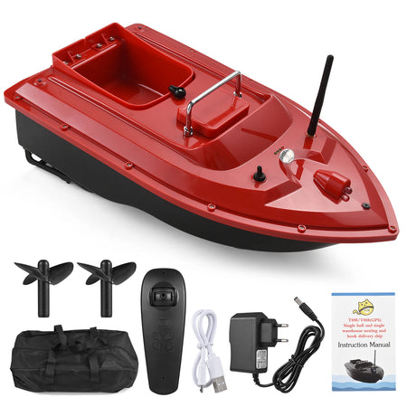 500M Wireless Remote Control Fishing Bait Boat with 1.5KG Load Capacity