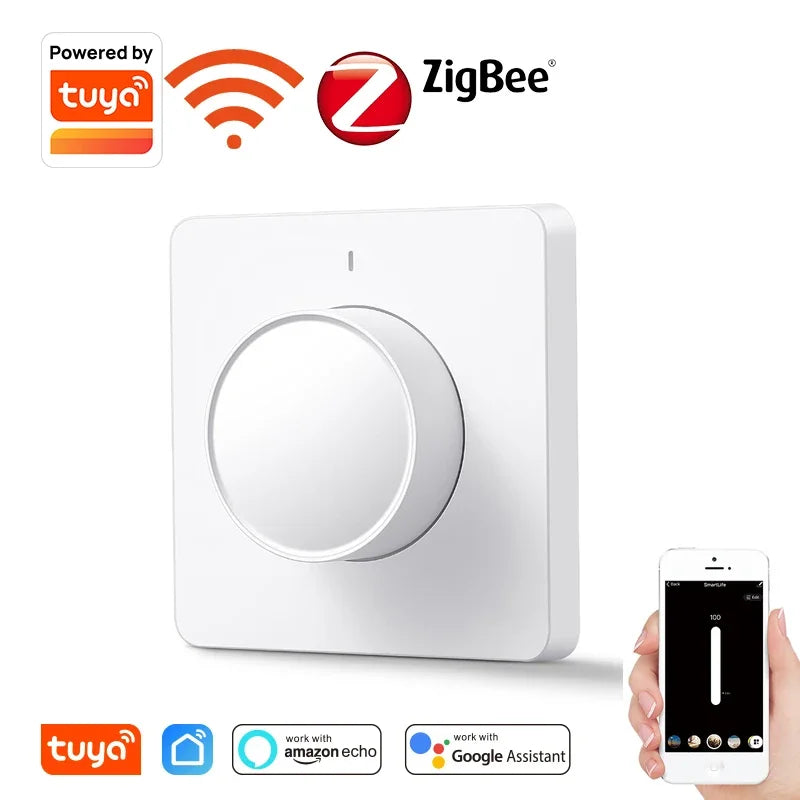 Tuya EU Smart Dimmer Switch &ndash; Alexa and Google Home Ready