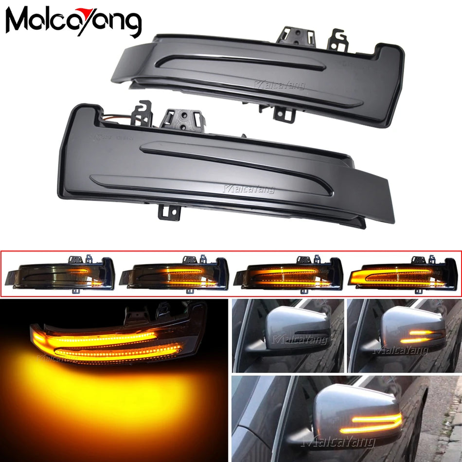 Dynamische LED-Blinklichter für Mercedes-Benz W204 W212 W176