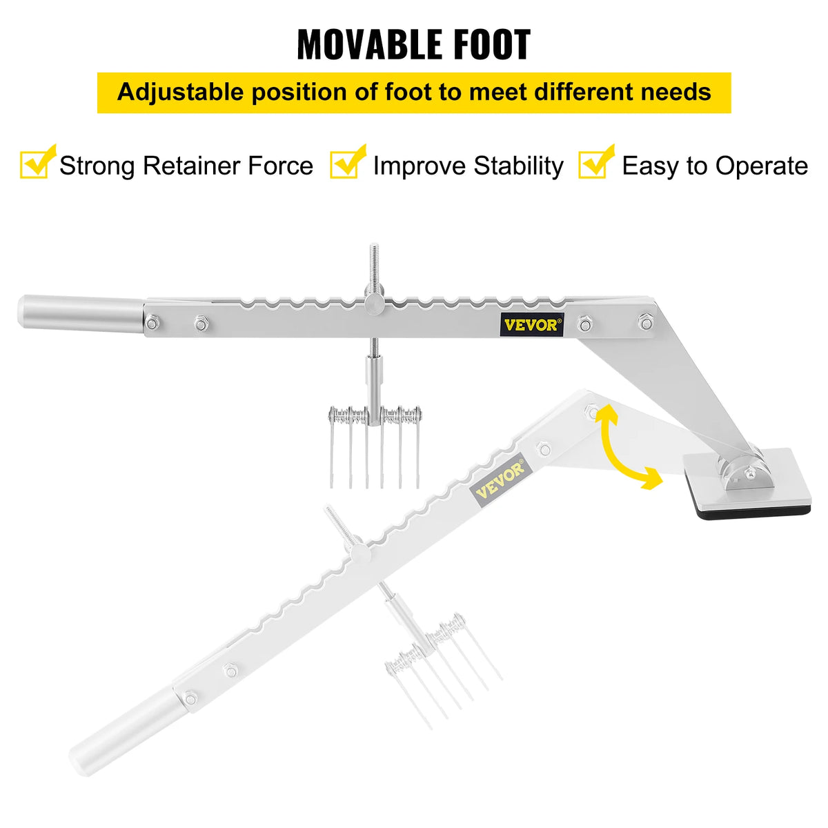 SucceBuy Dent Pull Bar 6 Claw Hook Dent Puller &ndash; Compact