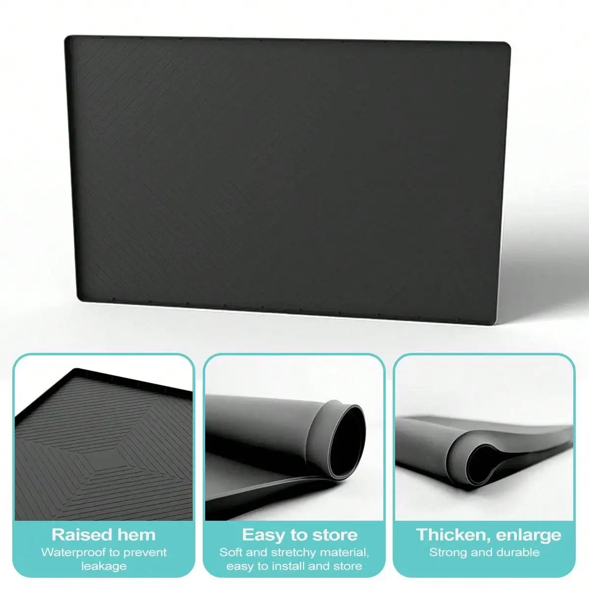 Leeseph Under Sink Silicone Mat &ndash; Waterproof Leakproof Mat