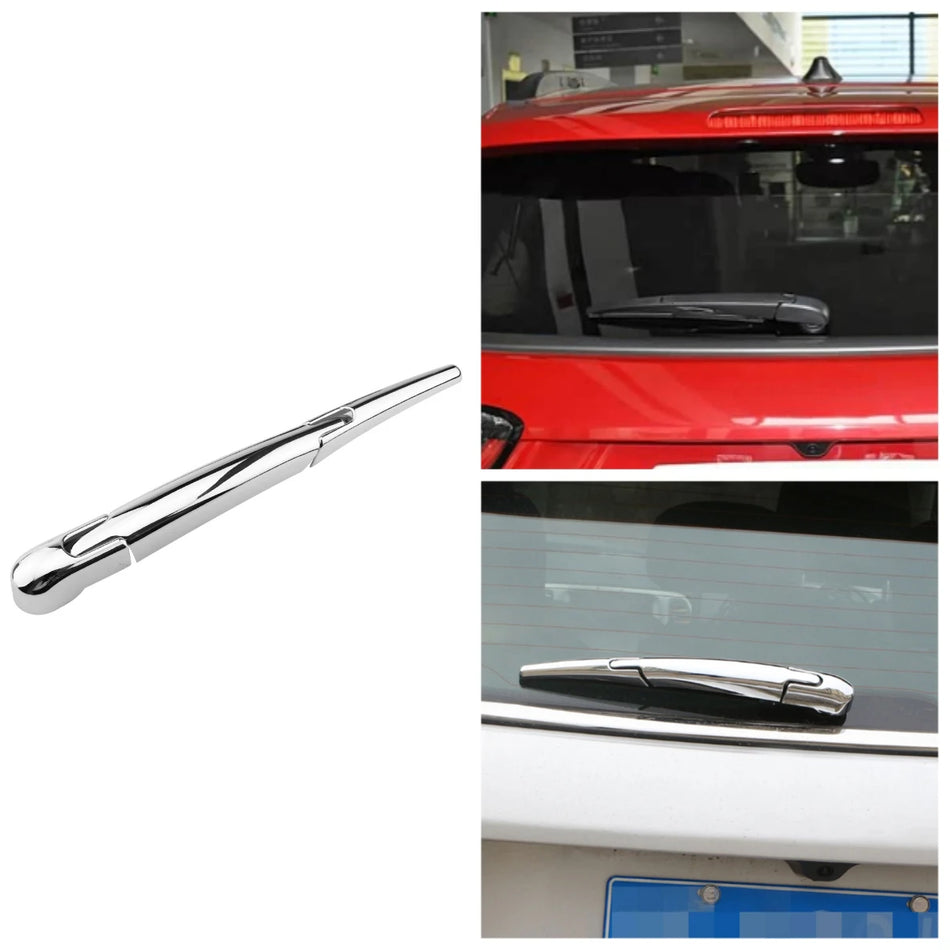 Rear Water Wiper Protection Cover in ABS Chrome for Jeep Compass Durable Trim Shield
